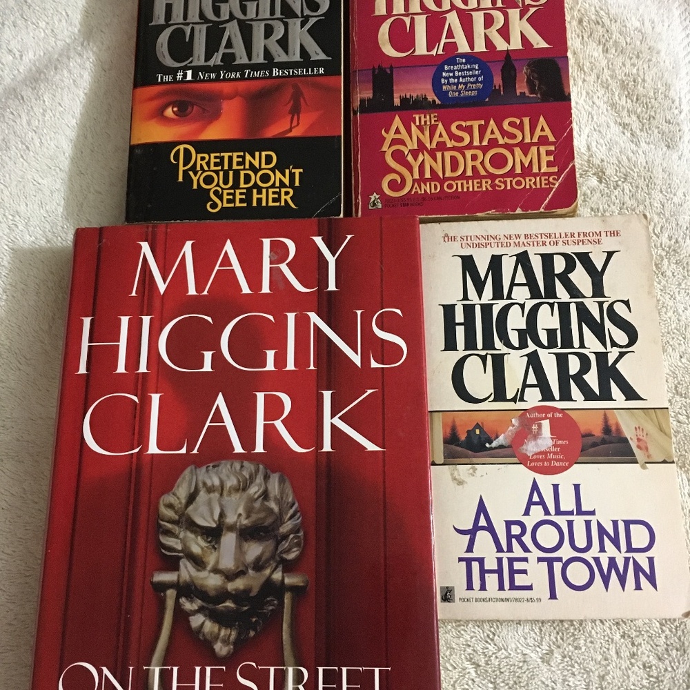 Set of four books - Mary Higgins Clark